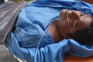 Salud de César Apaza empeora por falta de fisioterapia