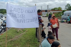 Investigación a Choquehuanca en Chimoré