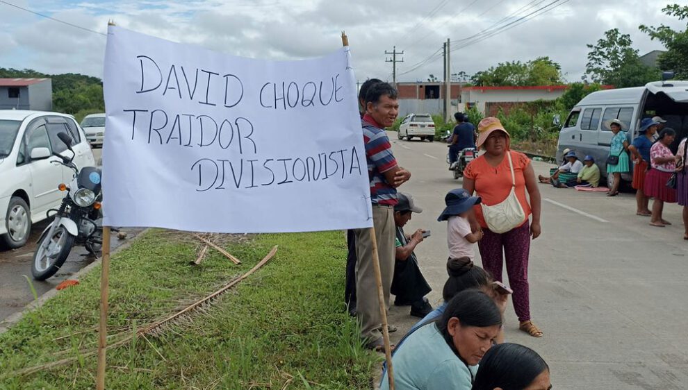 Investigación a Choquehuanca en Chimoré