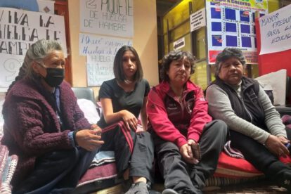 Piquete de huelga de maestros espera que Gobierno se sensibilice