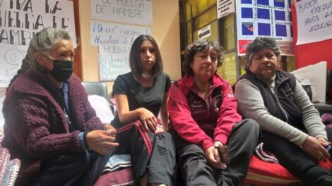 Piquete de huelga de maestros espera que Gobierno se sensibilice
