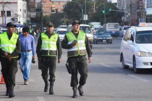 Despliegue de policías en Semana Santa