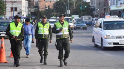 Despliegue de policías en Semana Santa
