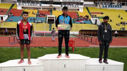 Santos logró dos podios en el torneo nacional de atletismo U-18