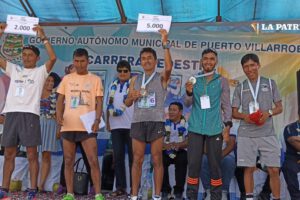 Héctor Garibay se impone en la 10-K en Puerto Villarroel