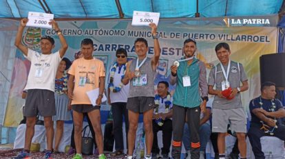 Héctor Garibay se impone en la 10-K en Puerto Villarroel
