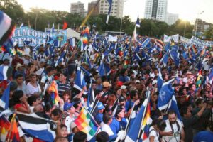 Concentración del MAS sobre la Ley 305