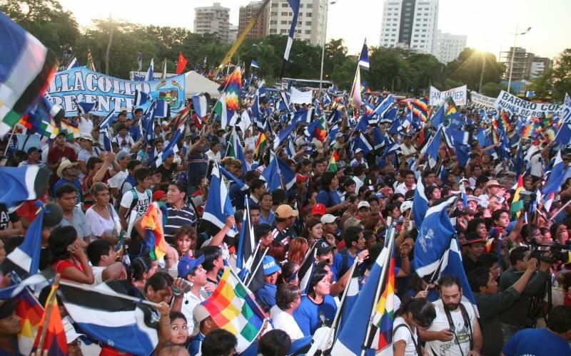 Concentración del MAS sobre la Ley 305