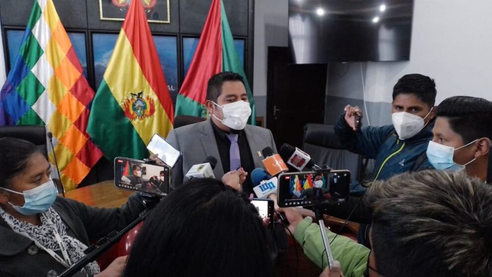 Cristhian Estevez concejal de El Alto imputado por enriquecimiento ilícito