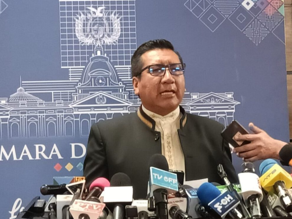 El diputado del MAS, Freddy Mamani, pide unidad en el partido