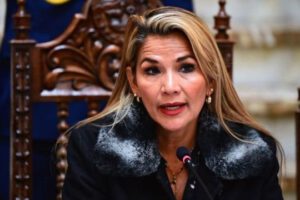 Añez declara por el caso Senkata y Sacaba