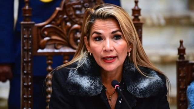 Añez declara por el caso Senkata y Sacaba