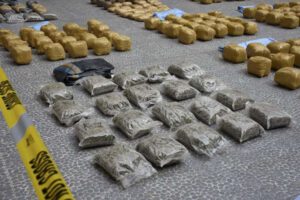 Incautación de droga por la Felcn