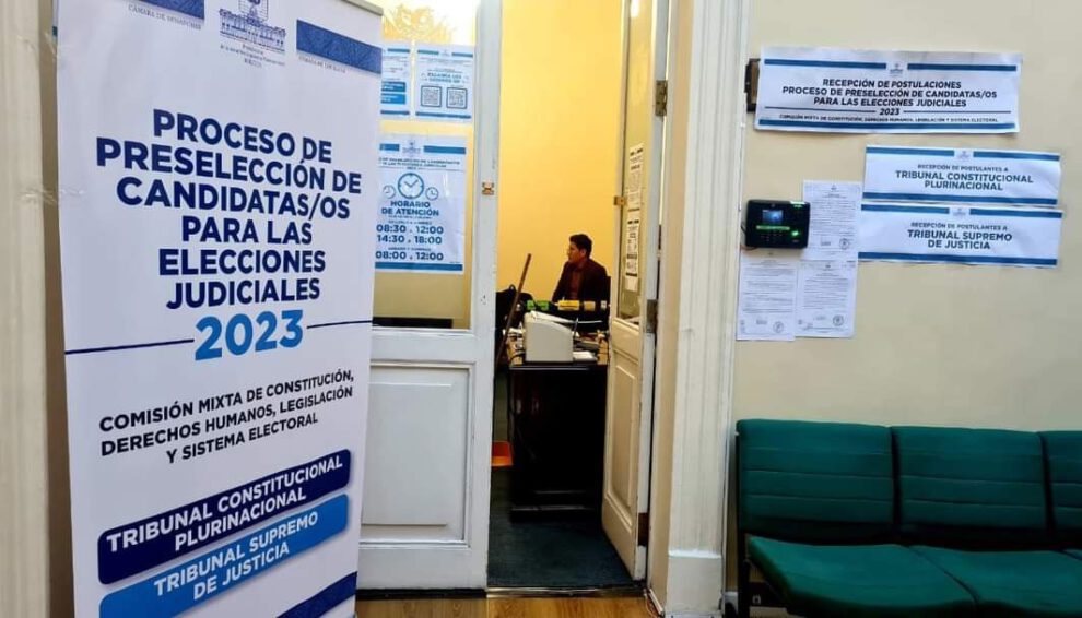 Amparo Constitucional frena proceso de preselección de candidatos para comicios judiciales