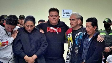 Yassir Molina y los hermanos Bascopé fueron sentenciados a 6 años de prisión