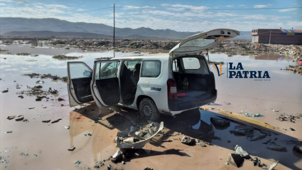 Accidente en la carretera Oruro-Capachos
