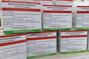 Antídoto para el veneno de alacrán presentado por el Gobierno de Bolivia