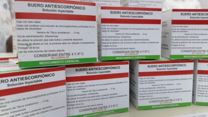 Antídoto para el veneno de alacrán presentado por el Gobierno de Bolivia