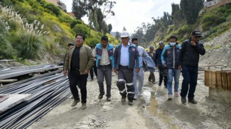 Superobras en La Paz anunciadas por el alcalde Iván Arias