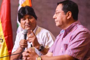Evo critica el modelo económico de Arce