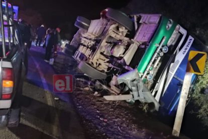 Accidente de bus en Potosí dejó un muerto y diez heridos