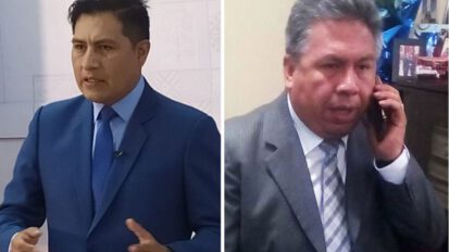 Ministro Auza califica a Luis Larrea como cadáver político
