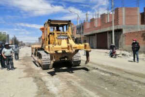 Proyecto de asfaltado de las 7 Juntas Vecinales