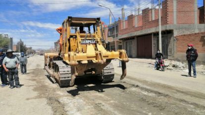 Proyecto de asfaltado de las 7 Juntas Vecinales