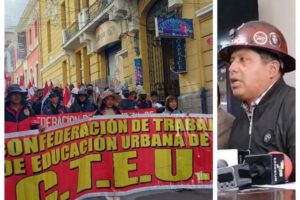 Dirigencia del magisterio urbano cuestionada por la COB