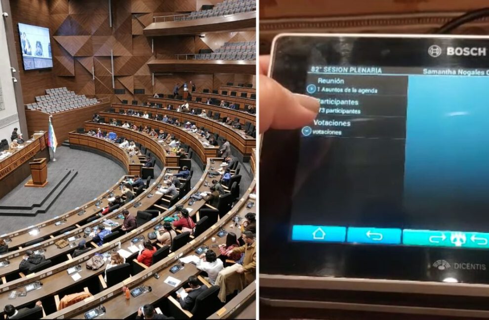 Sistema electrónico de votación en la Cámara de Diputados