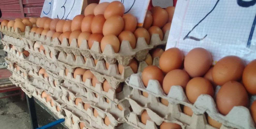 Incremento del precio del huevo