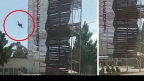 Cadetes del Colegio Militar sufren lesiones tras caer en demostración de salto