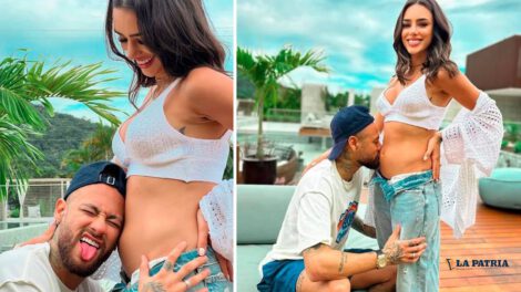 Neymar será padre junto a su novia Bruna Biancardi