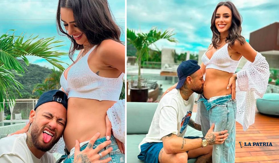 Neymar será padre junto a su novia Bruna Biancardi