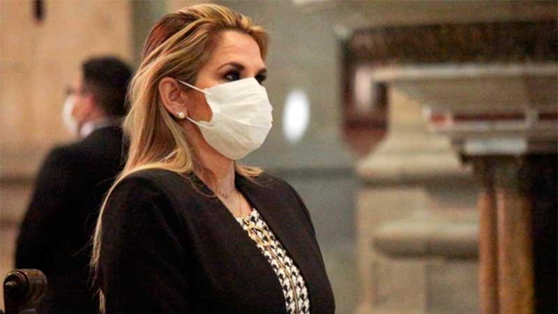 Jeanine Añez genocidio en el caso Senkata