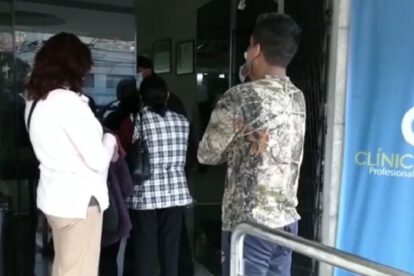 Cadetes accidentados en terapia intensiva tras el salto de la muerte