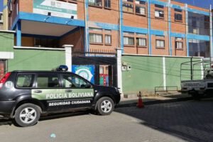 Robo de caja fuerte en supermercado en El Alto