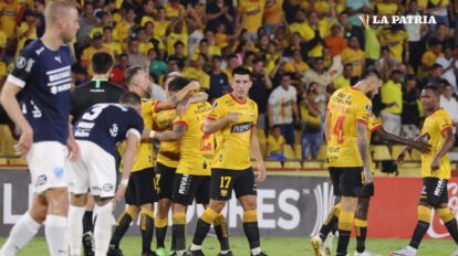 Bolívar pierde ante Barcelona en Copa Libertadores