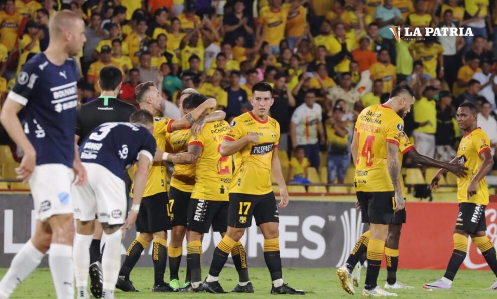 Bolívar pierde ante Barcelona en Copa Libertadores