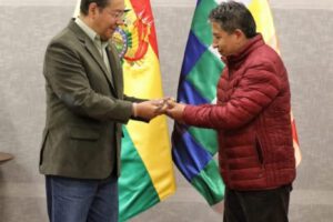 Comisión de Integración Conjunta Venezuela – Bolivia con Luis Arce y David Choquehuanca