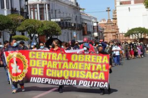 Aumento salarial COD Chuquisaca