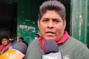 César Apaza, dirigente cocalero