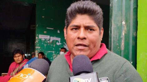 César Apaza, dirigente cocalero