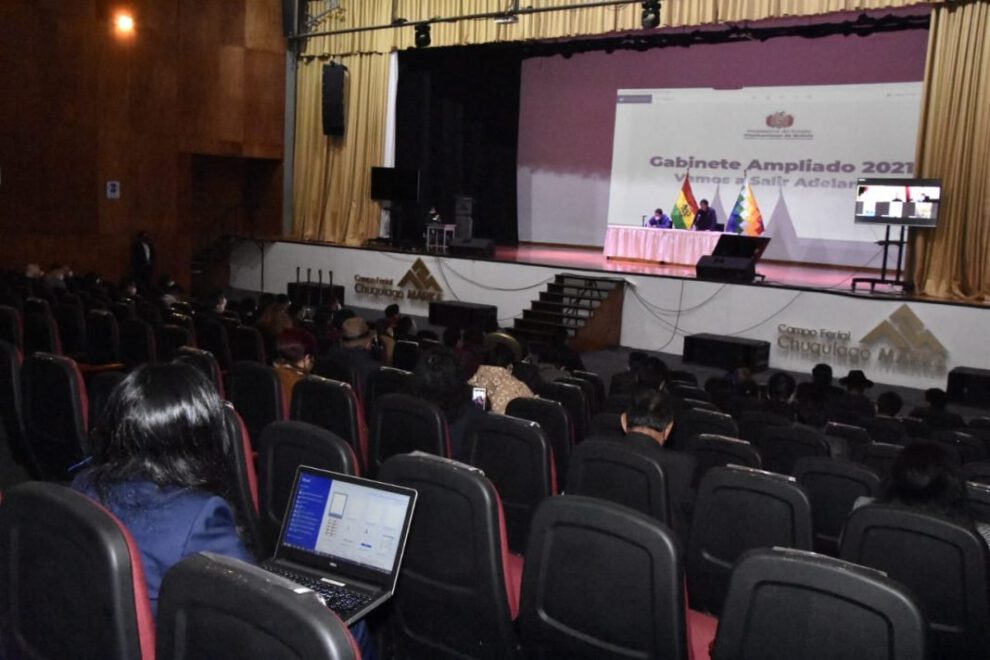 Problema económico del país en el gabinete ampliado de 2021