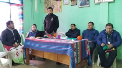 Acuerdo con el Gobierno sobre titulación de tierras en Colomi