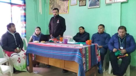 Acuerdo con el Gobierno sobre titulación de tierras en Colomi