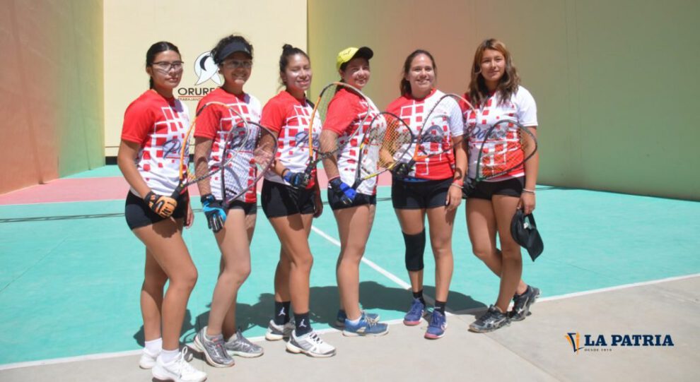Campeonato nacional de raqueta frontón en Oruro