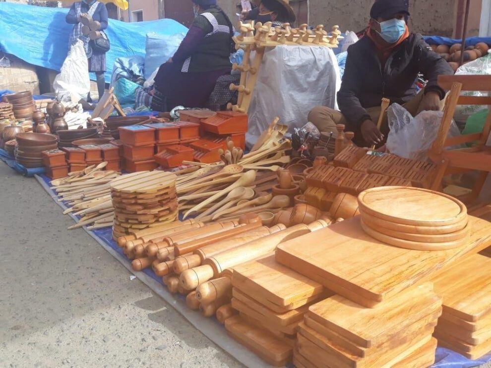 Feria Oruro Moderno con plan de limpieza garantizado