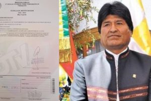 Evo Morales fue citado a declarar por delitos en Perú