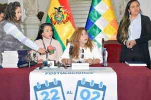 Elecciones judiciales con Patricia Arce y Claudia Ramírez Peñaloza